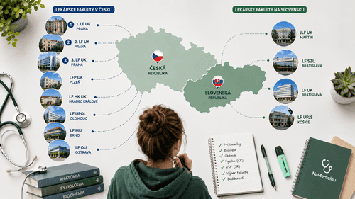 Rozdíly mezi lékařskými fakultami. 2026